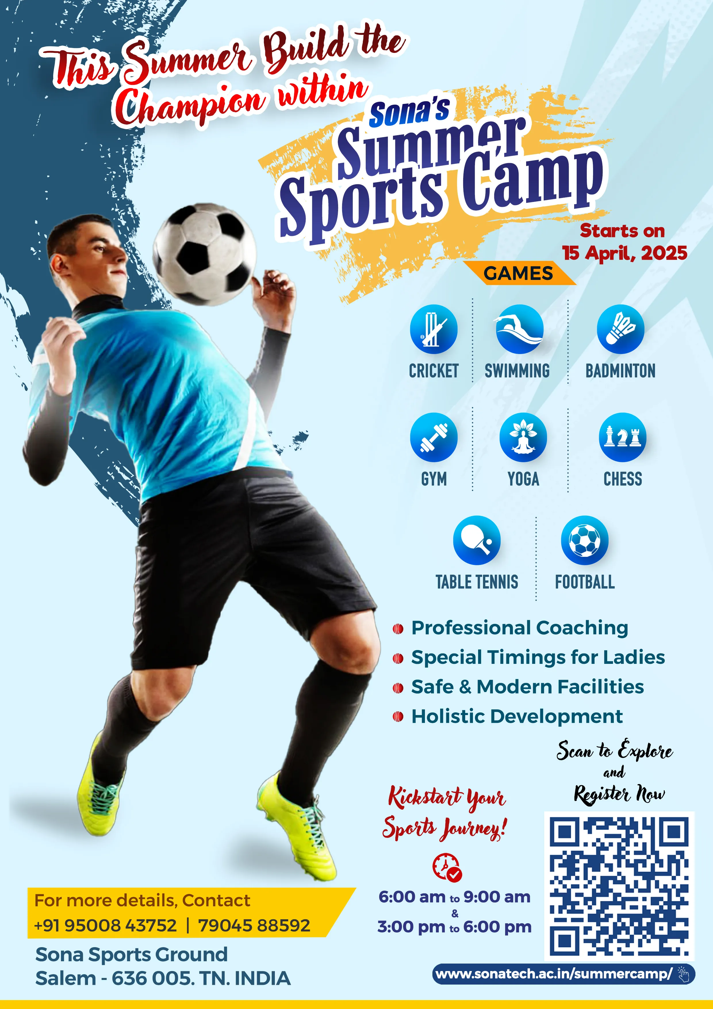 Sona's Summer Sports Camp
